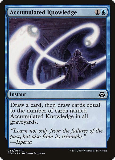 Accumulated Knowledge from Duel Decks: Elspeth vs. Kiora (Common)