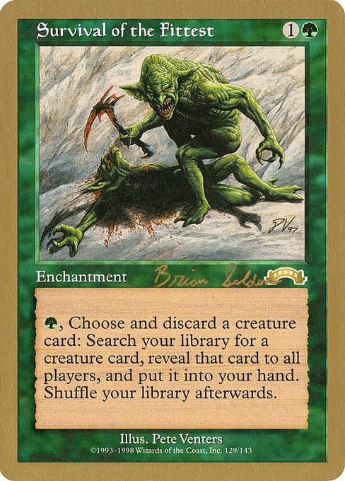 Survival of the Fittest from World Championship Decks 1998 (Rare)