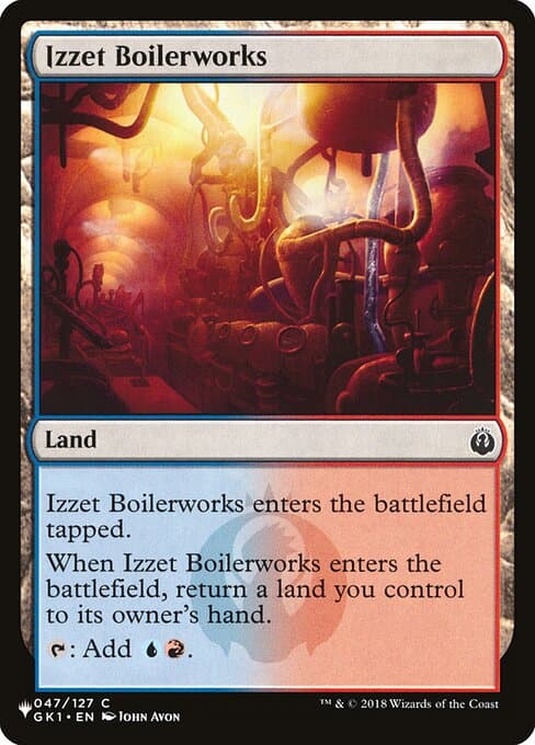 Izzet Boilerworks from The List (Common)