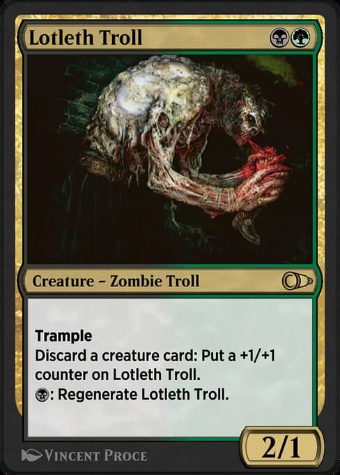 Lotleth Troll from Pioneer Masters (Rare)
