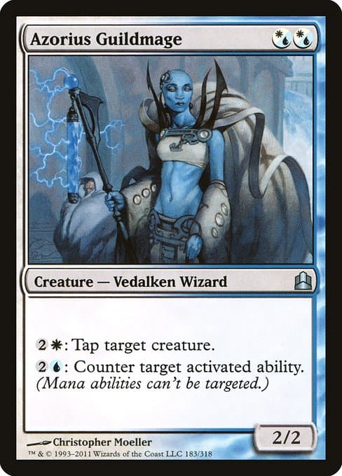 Azorius Guildmage from Commander 2011 (Uncommon)