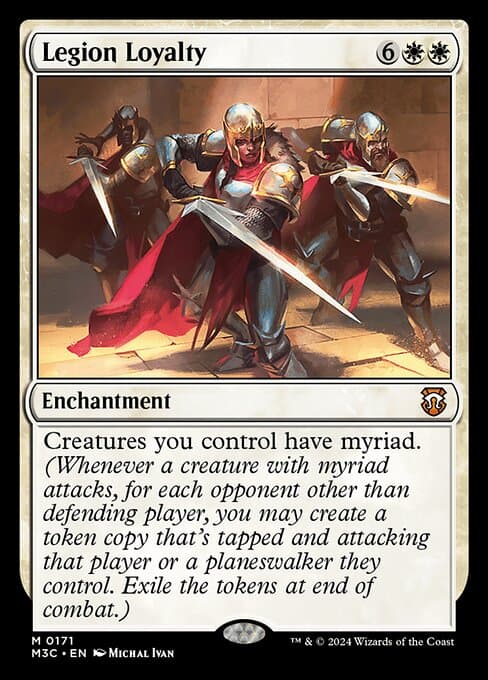 Legion Loyalty from Modern Horizons 3 Commander (Mythic)