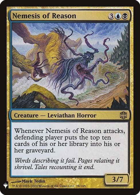 Nemesis of Reason from The List (Rare)
