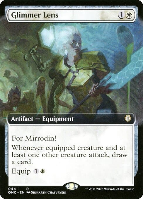 Glimmer Lens from Phyrexia: All Will Be One Commander (Rare)