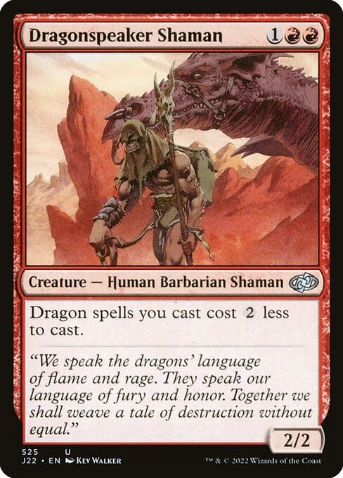 Dragonspeaker Shaman from Jumpstart 2022 (Uncommon)