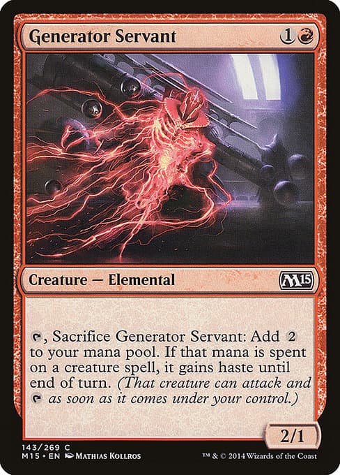 Generator Servant from Magic 2015 (Common)