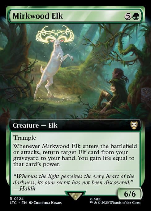 Mirkwood Elk from Tales of Middle-earth Commander (Rare)
