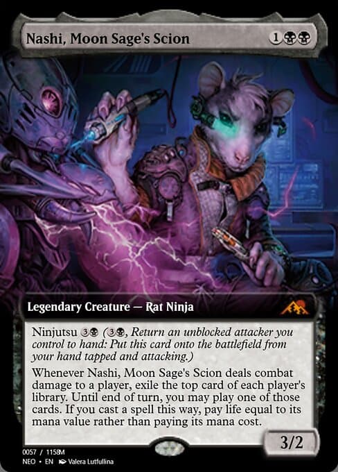Nashi, Moon Sage's Scion from Magic Online Promos (Mythic)