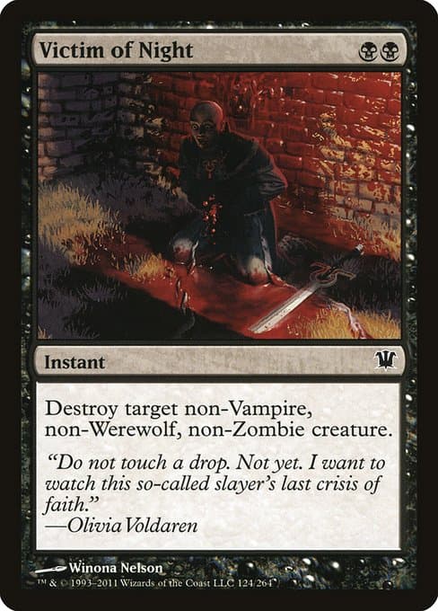 Victim of Night from Innistrad (Common)
