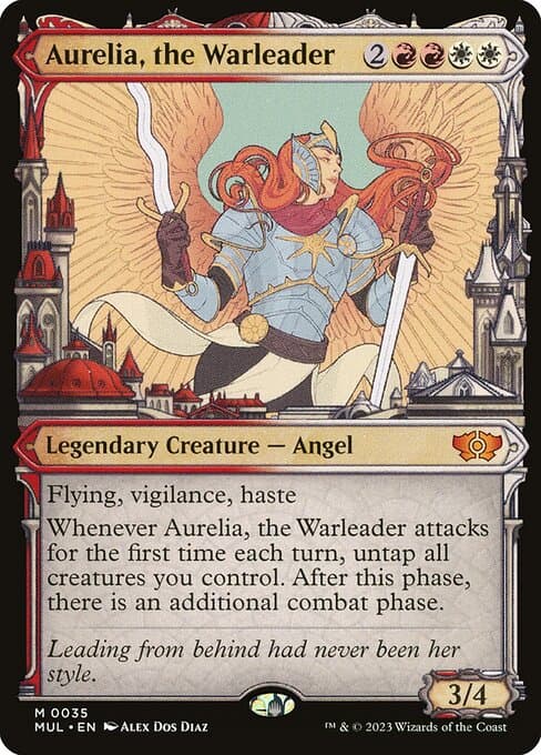 Aurelia, the Warleader from Multiverse Legends (Mythic)