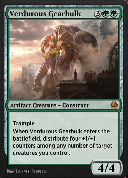 Verdurous Gearhulk #185 – Kaladesh Remastered Verdurous Gearhulk from Kaladesh Remastered (Mythic)