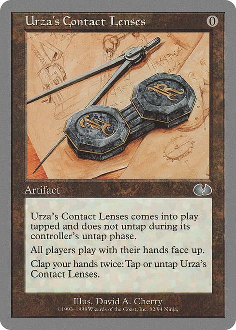 Urza's Contact Lenses (Uncommon)