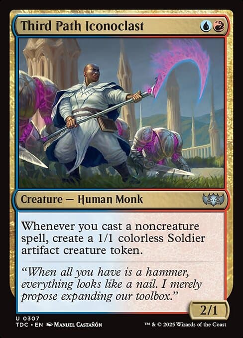 Third Path Iconoclast from Tarkir: Dragonstorm Commander (Uncommon)