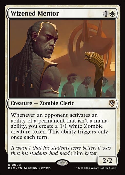 Wizened Mentor (Rare)