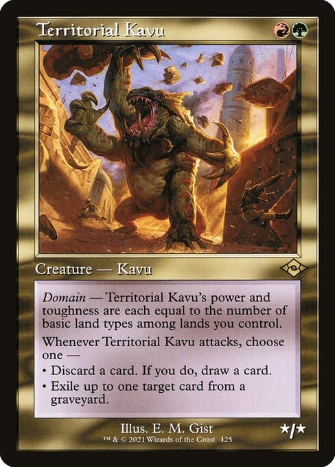 Territorial Kavu from Modern Horizons 2 (Rare)