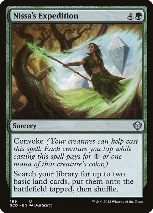 Nissa's Expedition from Starter Commander Decks (Uncommon)