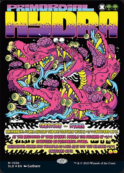 Primordial Hydra from Secret Lair Drop (Mythic)