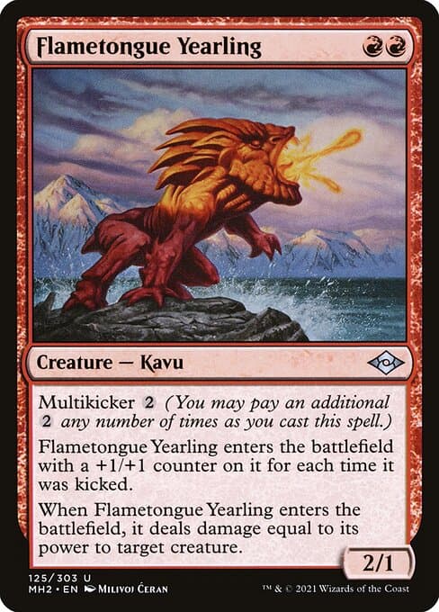 Flametongue Yearling (Uncommon)