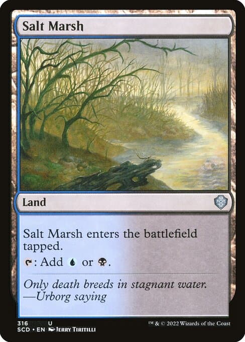 Salt Marsh from Starter Commander Decks (Uncommon)
