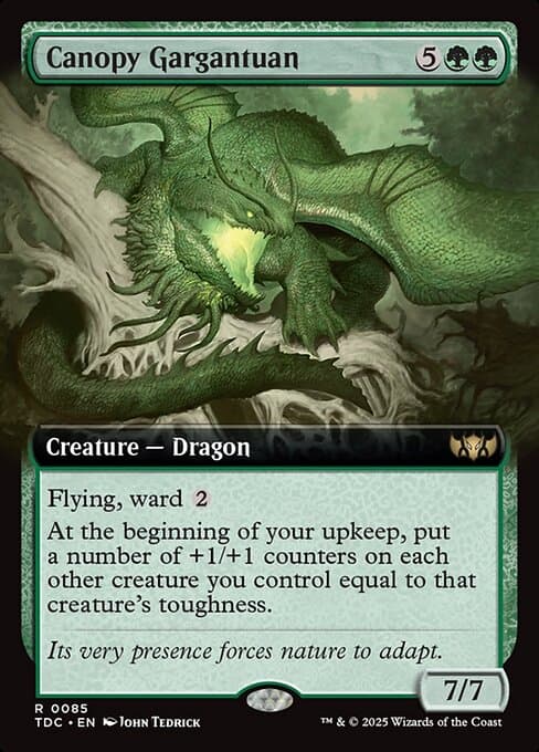 Canopy Gargantuan from Tarkir: Dragonstorm Commander (Rare)