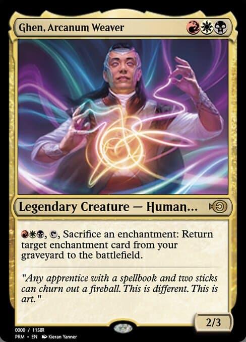 Ghen, Arcanum Weaver from Magic Online Promos (Rare)