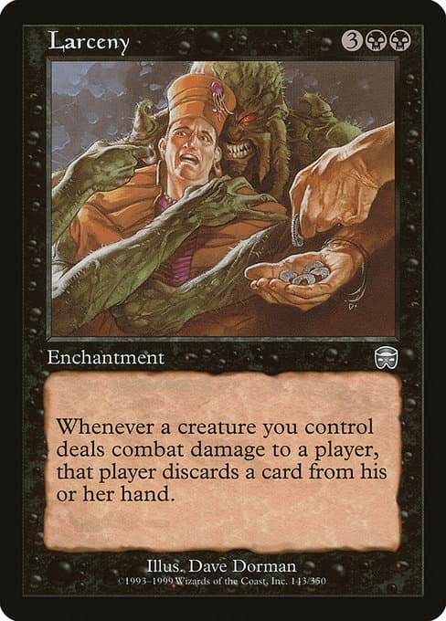 Larceny from Mercadian Masques (Uncommon)