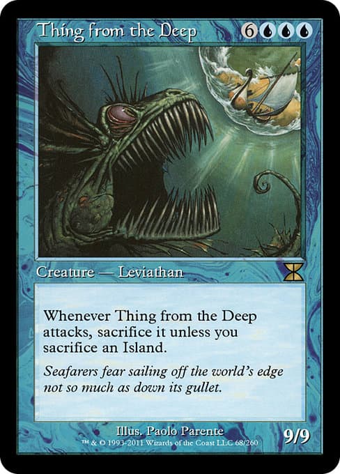 Thing from the Deep from Masters Edition IV (Rare)