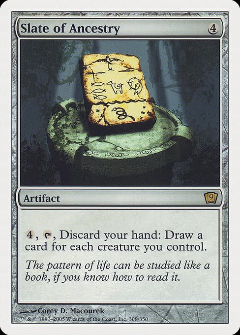 Slate of Ancestry from Ninth Edition (Rare)