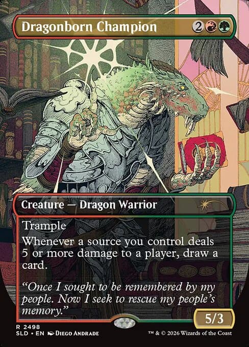 Dragonborn Champion from Secret Lair Drop (Rare)