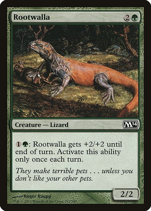 Rootwalla from Magic 2014 (Common)