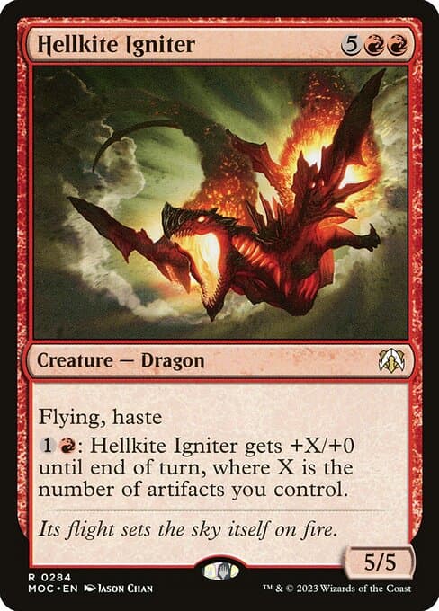 Hellkite Igniter from March of the Machine Commander (Rare)