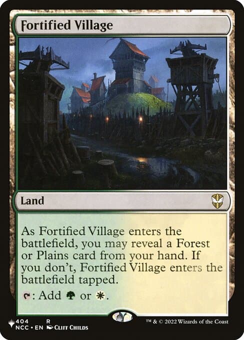 Fortified Village from The List (Rare)