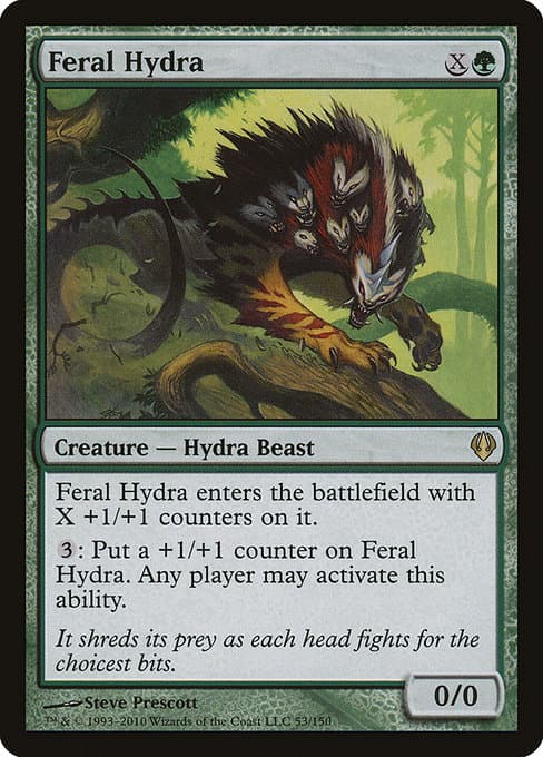 Feral Hydra from Archenemy (Rare)