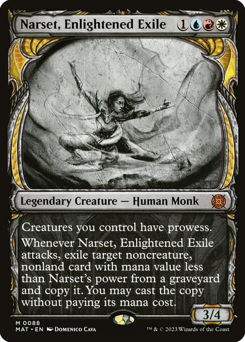 Narset, Enlightened Exile from March of the Machine: The Aftermath (Mythic)
