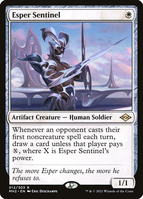 Esper Sentinel from Modern Horizons 2 (Rare)