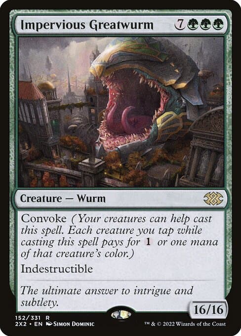 Impervious Greatwurm (Rare)