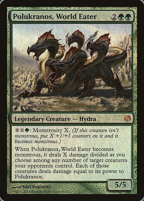 Polukranos, World Eater from Duel Decks: Heroes vs. Monsters (Mythic)