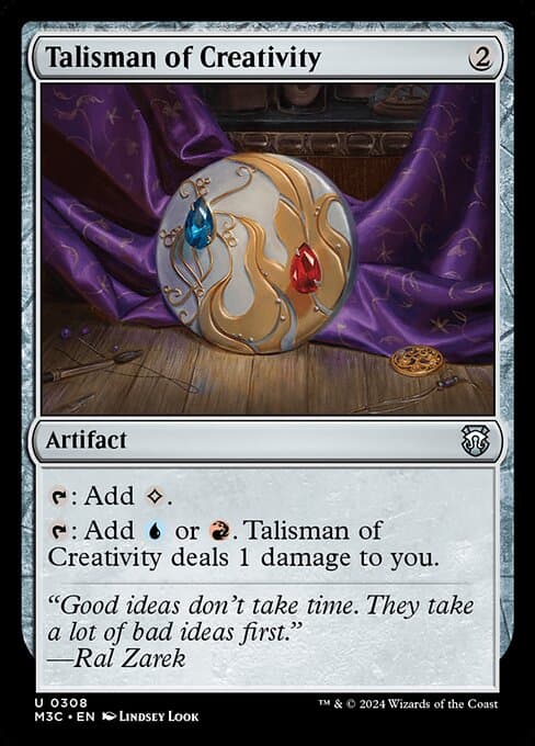 Talisman of Creativity from Modern Horizons 3 Commander (Uncommon)