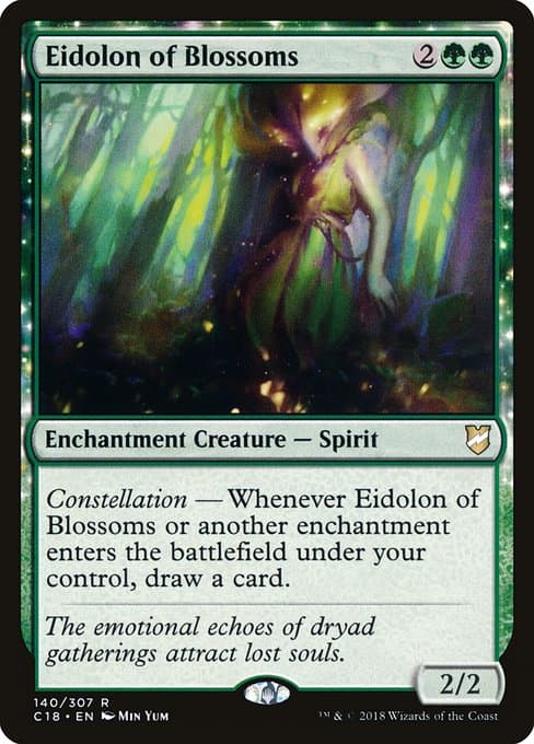 Eidolon of Blossoms from Commander 2018 (Rare)