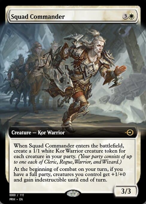 Squad Commander from Magic Online Promos (Rare)