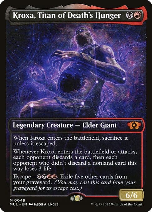 Kroxa, Titan of Death's Hunger from Multiverse Legends (Mythic)
