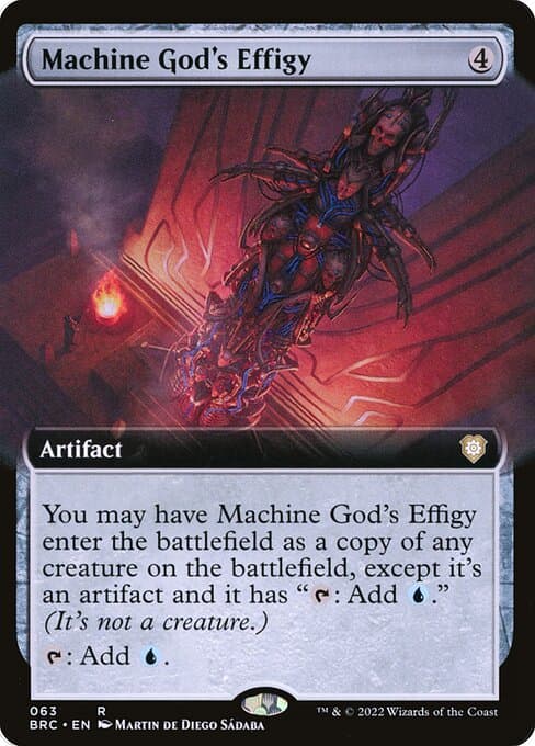 Machine God's Effigy from The Brothers' War Commander (Rare)