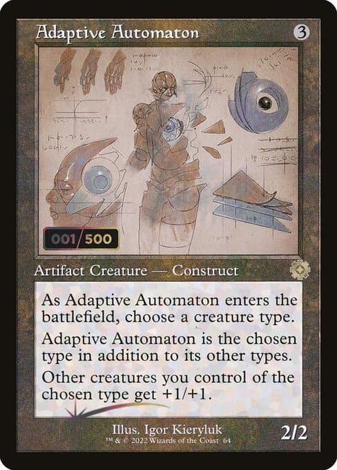 Adaptive Automaton from The Brothers' War Retro Artifacts (Rare)