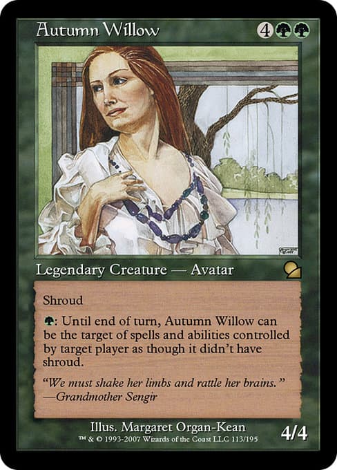 Autumn Willow from Masters Edition (Rare)