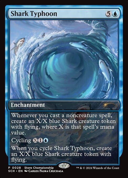 Shark Typhoon from Store Championships (Rare)
