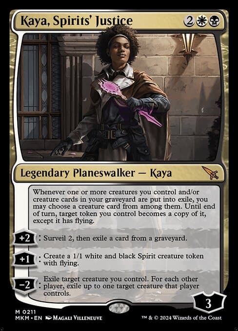 Kaya, Spirits' Justice (Mythic)