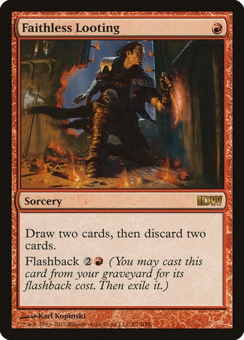 Faithless Looting (Rare)