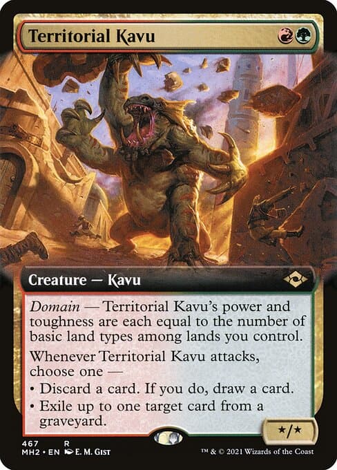Territorial Kavu from Modern Horizons 2 (Rare)