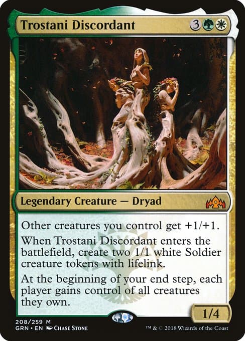 Trostani Discordant from Guilds of Ravnica (Mythic)
