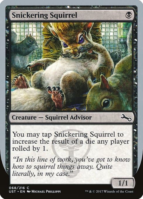 Snickering Squirrel from Unstable (Common)